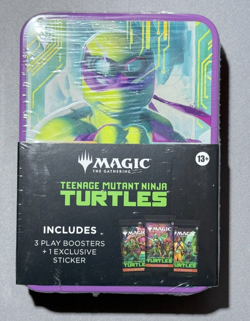 Magic: The Gathering Teenage Mutant Ninja Turtles Tin [TMNT Set] 3 Pack Booster - Image 4