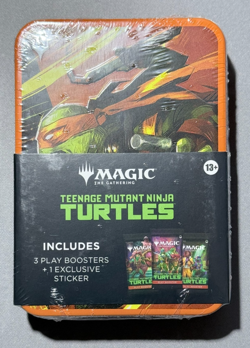 Magic: The Gathering Teenage Mutant Ninja Turtles Tin [TMNT Set] 3 Pack Booster - Image 5