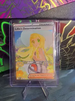 Lillies Determination 184/132 SIR Mega Evolution Pokemon Card NM/M - Image 1