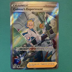 Colress's Experiment GG59/GG70 Crown Zenith: Galarian Gallery Miscut Pokemon TCG - Image 1