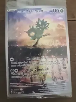 Pokemon TCG Teal Mask Ogerpon SVP Black Star Promos SVP123 Holo Promo Sealed - Image 3
