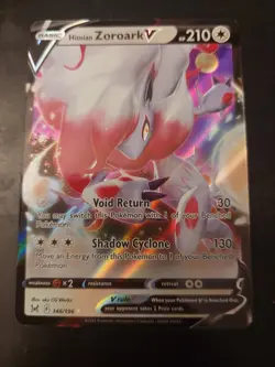 Hisuian Zoroark V (146/196) Full-Art Pokemon card - Image 2