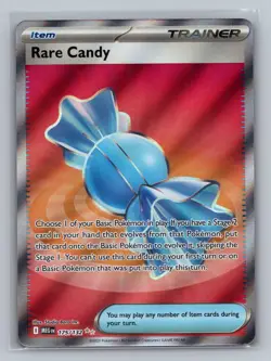 Pokemon TCG Rare Candy 175/132 Me01: Mega Evolution Ultra Rare Trainer Holo - Image 1