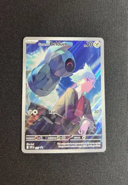 Steven's Beldum - SVP207 - Pokemon Scarlet & Violet Promo Holo LP - Image 1