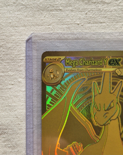 Mega Charizard Y EX 294/217 Pokemon Ascended Heroes Gold Hyper Rare English - Image 4