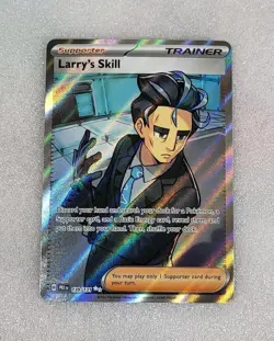Larry's Skill 139/131 NM/M SV Prismatic Evolutions PRE Full Art Pokemon TCG - Image 1