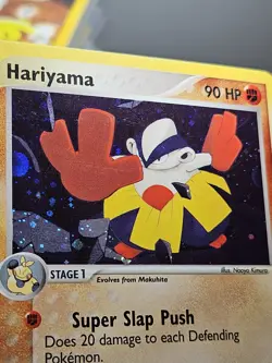 Pokemon EX Ruby Sapphire Hariyama Holo Rare 8/109 EXC-NEAR MINT - Image 3