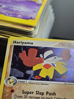 Pokemon EX Ruby Sapphire Hariyama Holo Rare 8/109 EXC-NEAR MINT - Image 4