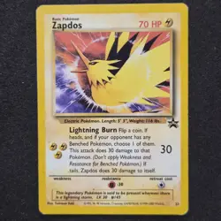 1999 Pokemon Wizards Black Star Promos Zapdos #23 - Image 1