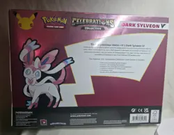 Pokemon Celebrations Dark Sylveon Collection Box 25th Anniversary Factory Sealed - Image 2