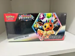 Pokemon TCG Scarlet and Violet Prismatic Evolutions Surprise Box Factory Sealed - Image 1