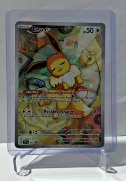 Pokemon Eevee TCG 173 Holo Promo Prismatic Evolutions NM/Mint Condition - Image 1
