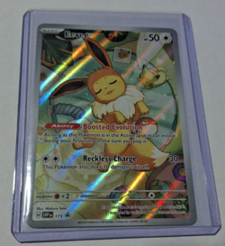 Pokemon Eevee TCG 173 Holo Promo Prismatic Evolutions NM/Mint Condition - Image 2