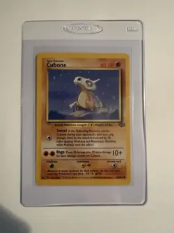 Pokemon Cubone 50/64 Jungle Regular Common 40 HP English 1999 WOTC - Image 1