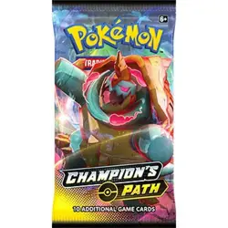 POKEMON - 1x Champions Path Random Artwork Booster Pack Sealed - Image 3