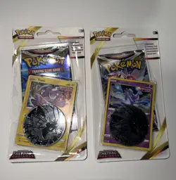 Pokemon TCG Astral Radiance Coin Blister Lot (2) Toxel & Oricorio Promo Sealed - Image 1