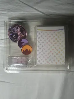 Pokemon 151 UPC Accessories: Mew Coin + Dice + Status Coin + Deck Box Brand New! - Image 1