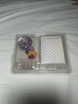 Pokemon 151 UPC Accessories: Mew Coin + Dice + Status Coin + Deck Box Brand New! - Image 2