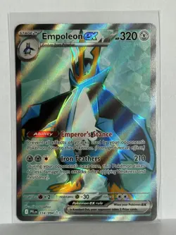 Empoleon ex 114/094 - Full Art Ultra Rare - Pokemon TCG: Phantasmal Flames - NM - Image 1