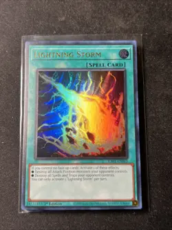 Yugioh - Lightning Storm - RA01-EN061 - Ultra Rare 1st Ed NM - Image 1