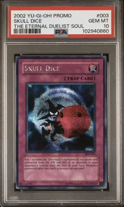 Yugioh Skull Dice And Graceful Dice PSA 10 - Image 2