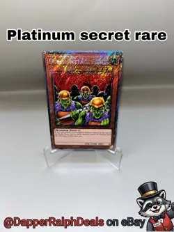 Goblin Attack Force (Platinum Secret Rare) RA03-EN101 Quarter Century Yugioh - Image 1