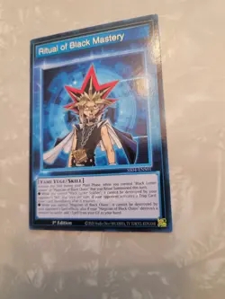 YUGIOH! TCG - Ritual of Black Mastery - SS04 - Common - 1st Ed - NM - 2020 - Image 2