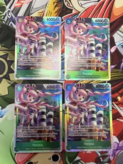 Perona OP14-033 SR THE AZURE SEA'S SEVEN ENGLISH OP14- Play set x4! - fast ship - Image 1