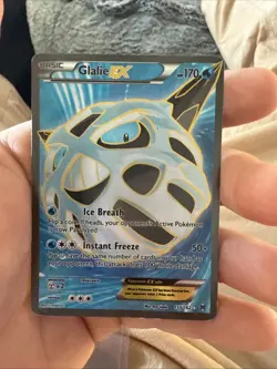 Glalie EX 155/162 Full Art HOLO Ultra Rare Breakthrough Pokemon Card TCG Pokemon - Image 1