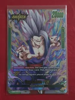 Son Gohan : SH FB09-049 Leader Alternate Art Dual Evolution Dragon Ball Card Eng - Image 1
