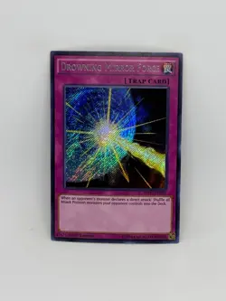Yugioh Card Drowning Mirror Force MP17-EN041 SECRET RARE 1st Ed. - NM - Image 1