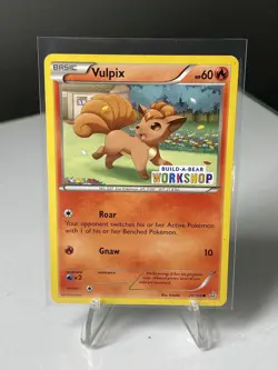 Vulpix 20/160 Build A Bear Promo Primal Clash XY Pokemon Card Light Play - Image 1