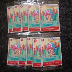 10 Packs One Piece Mcdonald's 2025 Promo Card Game Complete Set Japanese Sealed - Image 1