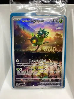 Teal Mask Ogerpon -123 SVP Promo SV: Scarlet & Violet Promo Cards NM/M--SEALED - Image 1
