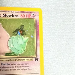 Pokemon Dark Slowbro Holo Rare Card 12/82 - Image 2