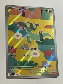 Pokemon Dreepy 247/217 ASC Full Art Holo Dragon Basic Single Card - Image 2