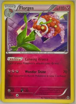 Florges 103/162 Regular Rare XY - BREAKthrough Pokemon Card LP+ - Image 1