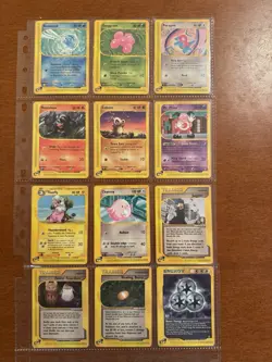 Pokemon TCG E Reader Card Lot of 12 Cards Aquapolis - Image 1