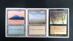 Lot of (7) Alternate 4th Magic Cards Ashes to Ashes Island Plains Flight + More - Image 3