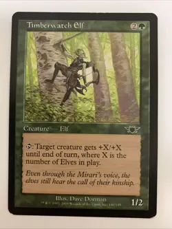 MTG LP Timberwatch Elf Legions Regular Common - Image 1