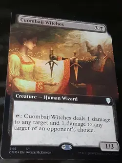 Cuombajj Witches Extended Art FOIL, Commander Legends, NM, MTG , FREE SHIPPING - Image 2
