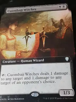 Cuombajj Witches Extended Art FOIL, Commander Legends, NM, MTG , FREE SHIPPING - Image 3