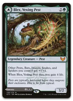 Blex, Vexing Pest #148 (NM) Strixhaven STX Magic MTG - Image 1
