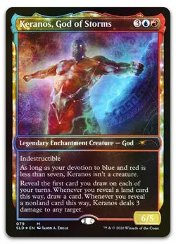 Keranos, God of Storms #79 (Foil) (LP) Secret Lair Drop SLD Magic MTG - Image 1