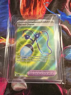 Sacred Charm Pokemon TCG 122/094 Full Art Ultra Rare Phantasmal Flames NM/M - Image 1