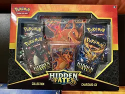 Set of 3 Pokemon Hidden Fates Collection Charizard Raichu Gyarados GX SEALED Box - Image 2