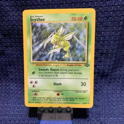 Scyther 26/64 Rare - Jungle - Pokemon - Sleeved - Never Played - Free Shipping - Image 1