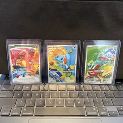 Pokemon First Partner Collection (Series 1) Bulbasaur Charmander Squirtle - Image 1