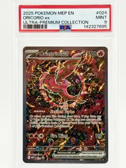 2025 POKEMON MEP PROMO ULTRA-PREMIUM COLLECTION #024 ORICORIO EX PSA 9 - Image 1