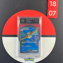 Pokemon TCG S-Chinese Pidgeot ex CSV4C 157/129 SAR Grade10 - Image 1